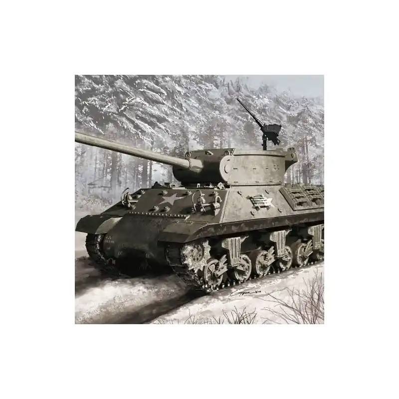 Usine Directe ACADEMY 13501 MAQUETTE MILITAIRE M36/M36B2 BATAILLE DES ARDENNES 1/35