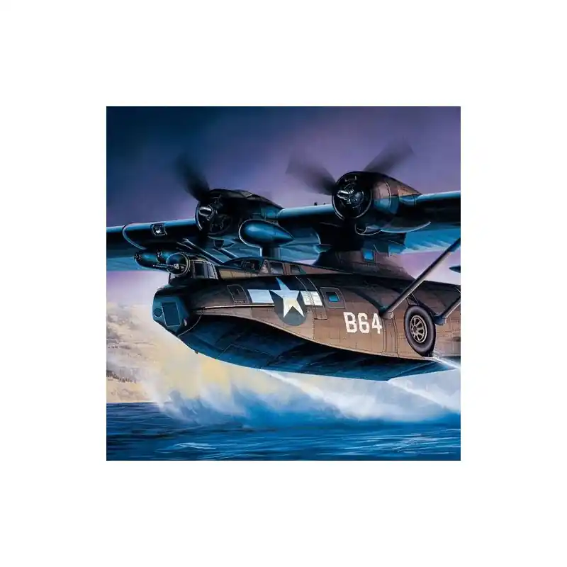 ACADEMY 12487 MAQUETTE AVION PBY-5A BLACK CAT 1/72 Acheter En Ligne