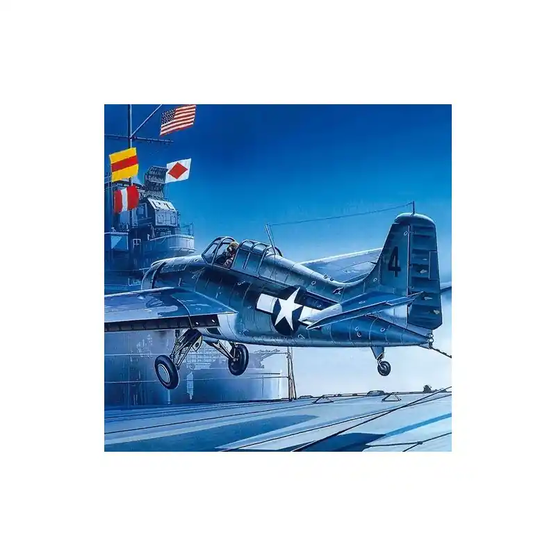 Meilleure Vente ACADEMY 12451 MAQUETTE AVION GRUMMAN F4F-4 WILDCAT 1/72
