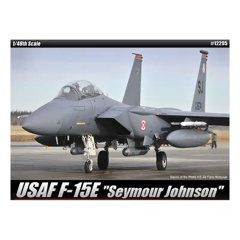 ACADEMY 12295 MAQUETTE AVION F-15E 1/48 Promotion Saisonnière