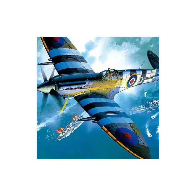 ACADEMY 12274 MAQUETTE AVION SUPERMARINE SPITFIRE MK.XIVC 1/48 Bon Plan