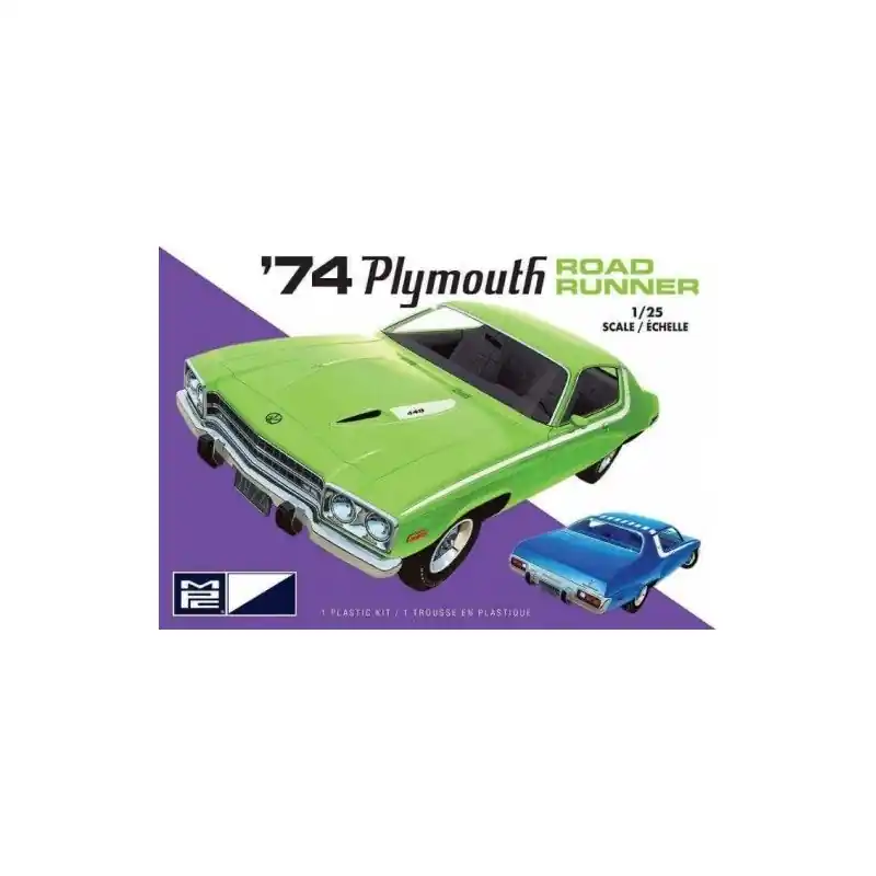 Produit De Marque MPC 920 MAQUETTE VOITURE PLYMOUTH ROAD RUNNER 1974 1/25
