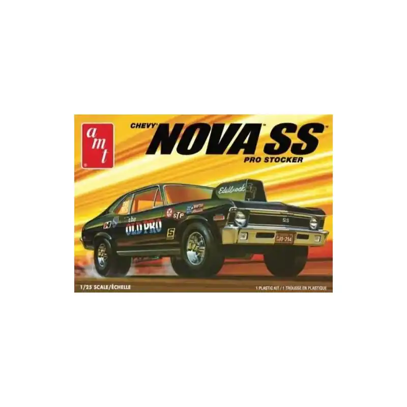AMT 1142 MAQUETTE VOITURE CHEVY NOA SS OLD PRO 1972 1/25 Offre Spéciale