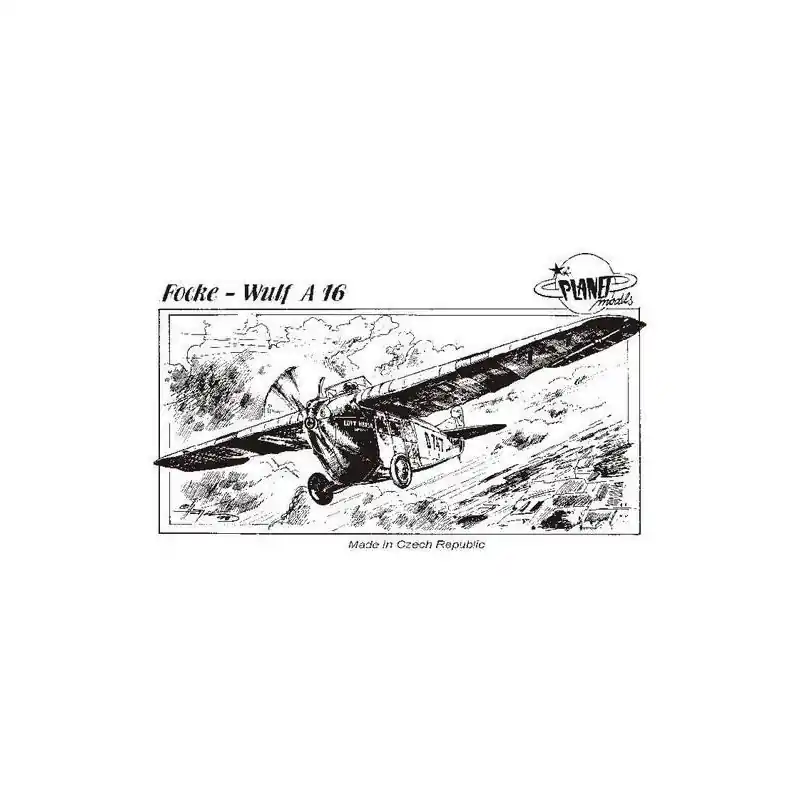 Achat Immédiat PLANET MODELS 29-PLT041 FOCKE-WULF FW A 16 1/72