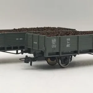 *SOLDES* - COFFRET DE 2 WAGONS TOMBEREAUX GKB Offre Spéciale