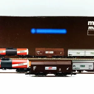*SOLDES* - COFFRET DE WAGONS MARCHANDISES OBB MINI CLUB Dernière Chance