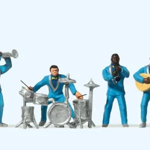 *SOLDES* - ENSEMBLE DE 6 PERSONNAGES DE JAZZ BANDE Bon Plan