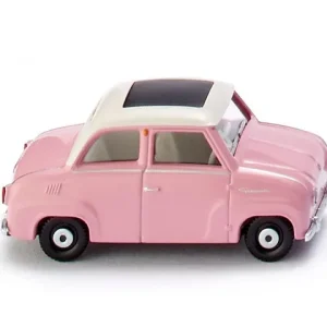*SOLDES* - BERLINE 2 PORTES GLAS GOGOMOBIL ROSE TOIT BLANC INTÉRIEUR CRÈME Bon Marché