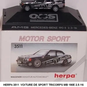 Commander Vite *SOLDES* - VOITURE DE SPORT TRICORPS MERCEDES BENZB 190E 2.5 /16 N°1 DTM 1989 ÉCURIE ‘‘ AMG-KONIG-PILSENER ‘‘ (PILOTE K. LUDWIG)