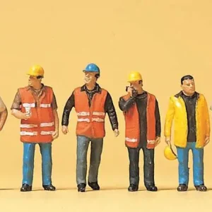 *SOLDES* - OUVRIERS AVEC GILET DE SIGNALISATION Prix Cassé