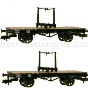 *SOLDES* - 2 WAGONS PLAT SNCF Commande En Gros