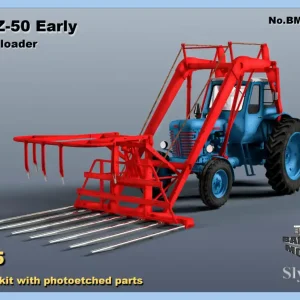 Balaton Modell BM35113 MTZ-50 bale loader, early version Dernier Modèle