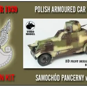 Dernier Modèle NEW! Toro Model 48037 Samochód Pancerny wz.29 (Wydruk 3D)