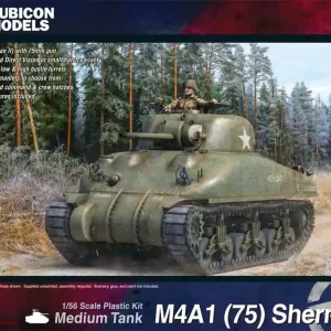 NEW! Rubicon Models 280086 Sherman M4A1 75 mm - DV and SH Commande En Gros