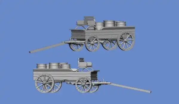 Offre Spéciale NEW! Germania-Figuren 48-Z-0031 Farm Wagon With Load