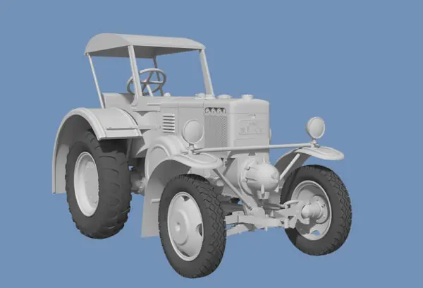 Super Prix NEW! Germania-Figuren 48-Bau-1000 Lanz D 8532 Tractor - Built In 1950