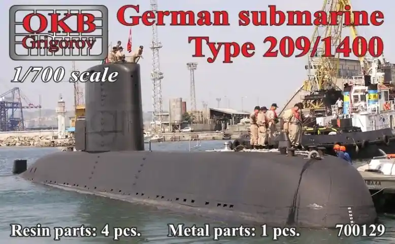 Dernière Chance OKB Grigorov N700129 Submarine Type 209/1400