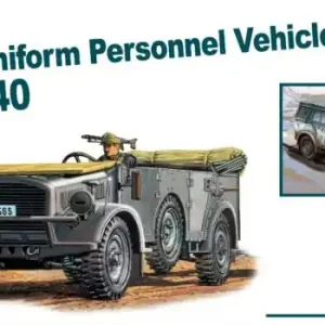 Dragon 7379 Heavy Uniform Personnel Vehicle Type 40 with 3D-printing Parts (New) Soldes