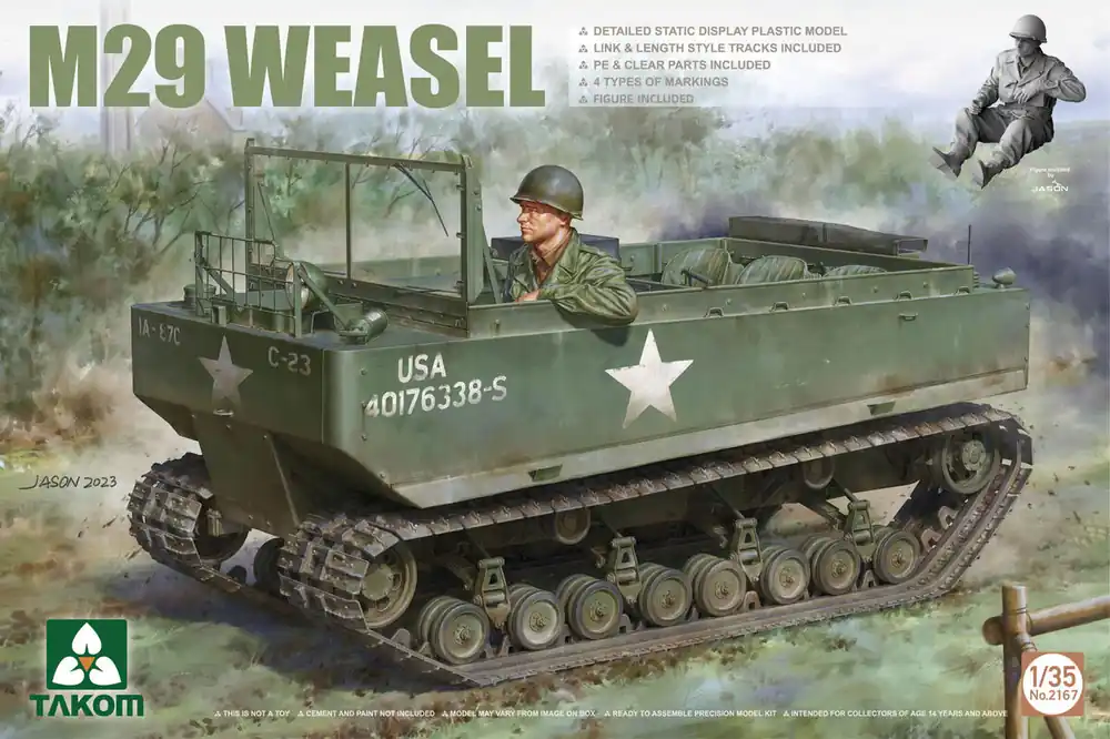 Takom 2167 M29 Weasel Remise