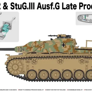 Dernière Chance Rye Field Model RM-5086 StuH42 & StuG.III Ausf.G Late Production