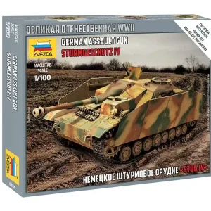 Zvezda 6284 German Assault Gun Sturmgeschutz Stug IV Populaire