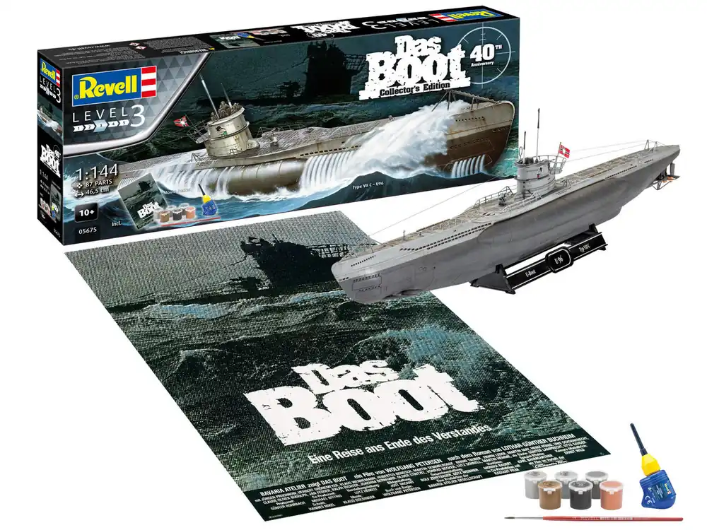 Revell 05675 Das Boot Collector‘s Edition - 40th Anniversary Seulement Aujourd'hui