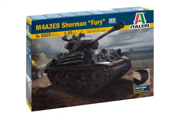 Quantité Limitée Italeri 6529 M4A3E8 SHERMAN "FURY"