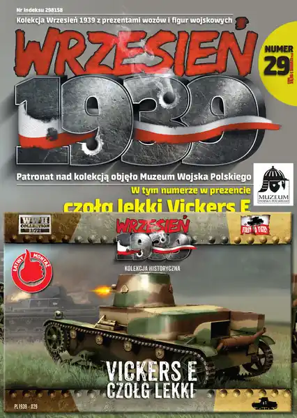 First to Fight PL029 Czołg lekki Vickers E Authentique