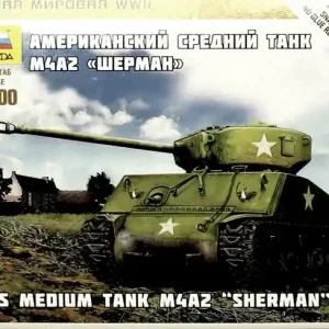Zvezda 6263 Sherman M-4 Authentique