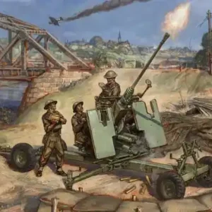Promotion Saisonnière Zvezda 6170 British Bofors 40mm Mk-2 AA-Gun