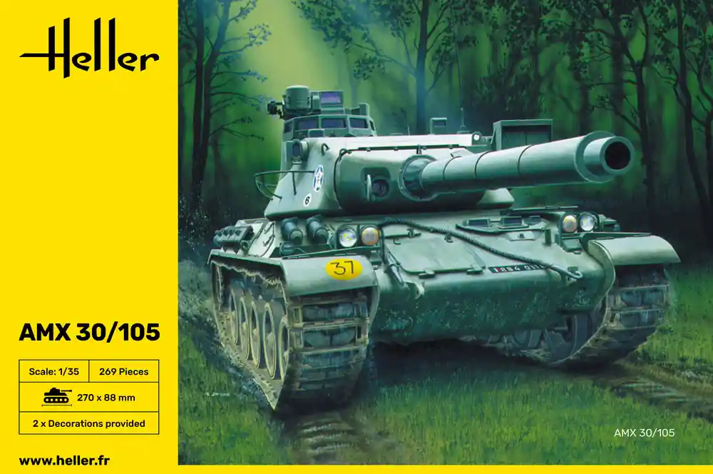 Heller 81137 AMX 30/105 Marque