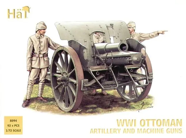 Hat 8094 WWI Ottoman Artillery and Machine Guns Petit Prix