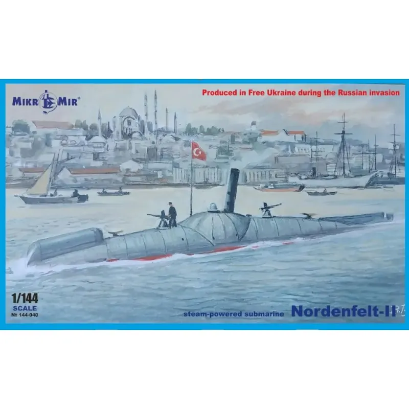 Mikromir 144-040 Nordenfelt-II - Steam Powered Submarine Meilleure Vente