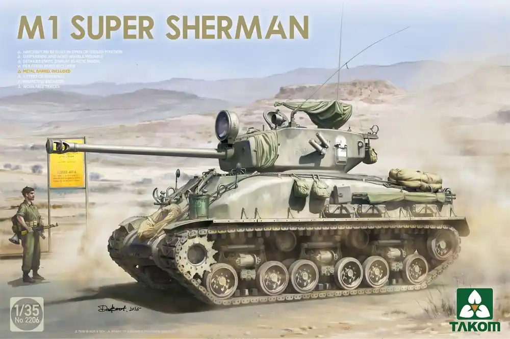 Takom 2206 M1 Super Sherman Acheter Direct