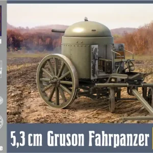 Quantité Limitée Copper State Models 35011 5,3cm Gruson Fahrpanzer