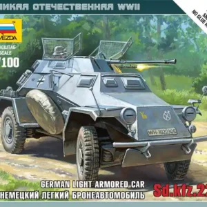Haute Qualité Zvezda 6157 Sd.Kfz.222 Armored Car