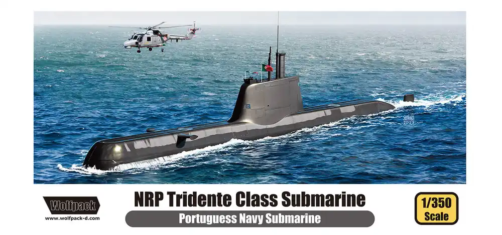 Satisfait Ou Remboursé Wolfpack Design WP13504 NRT Tridente Class Submarine with Super Lynx Mk.95