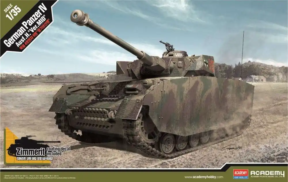 Meilleur Prix Academy 13516 German Panzer IV Ausf. H. "Ver. MID"