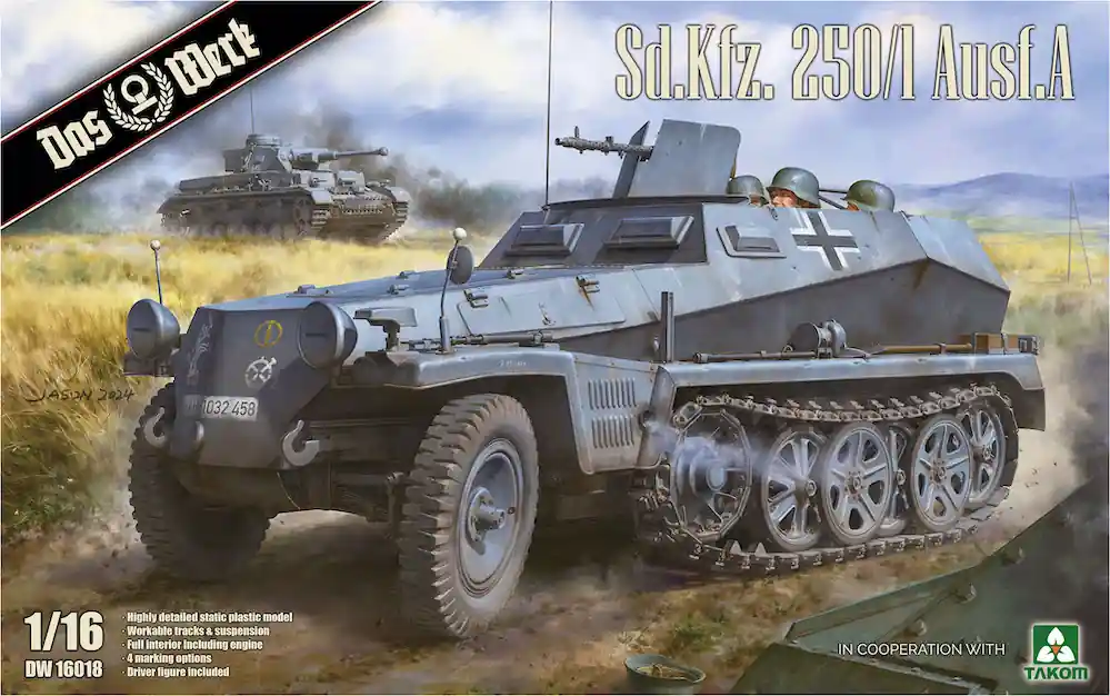 Promotion Saisonnière Das Werk 16018 Sd.Kfz.250/1 Ausf.A