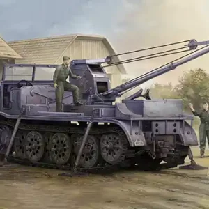 Offre Du Jour Trumpeter 09576 Schwerer Zugkraftwagen 18 t with 6 t Billstein-Crane - Sd.Kfz.9/1