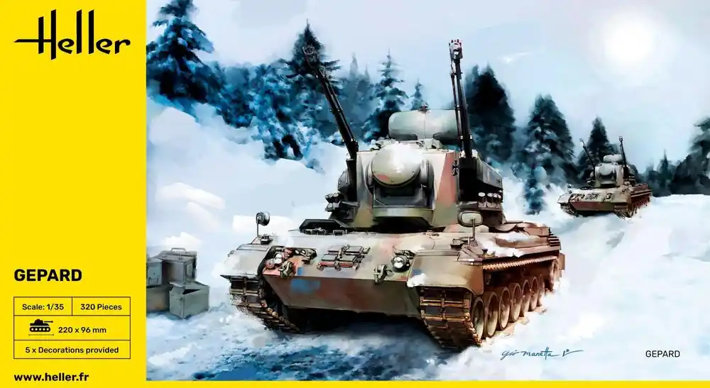 Heller 81127 Gepard Satisfait Ou Remboursé