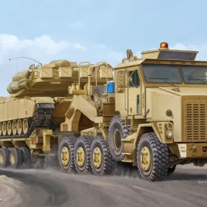 Jusqu'à Épuisement Des Stocks Hobby Boss 85502 M1070 Truck Tractor and M1000 HET Semi-trailer