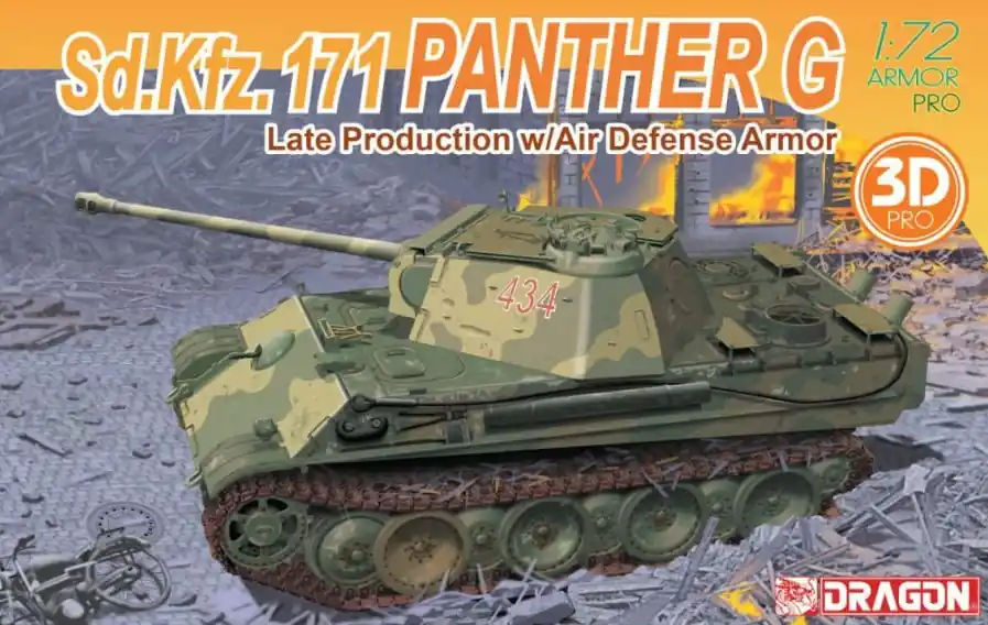 Solde Dragon 7696 Sd.Kfz. 171 Panther G Late Production w/Air Defence Armor
