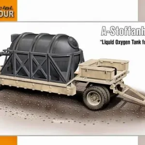 Special Armour 72015 A-Stoffanhänger cysterna do przewozu paliwa do rakiet V2 Prix Cassé