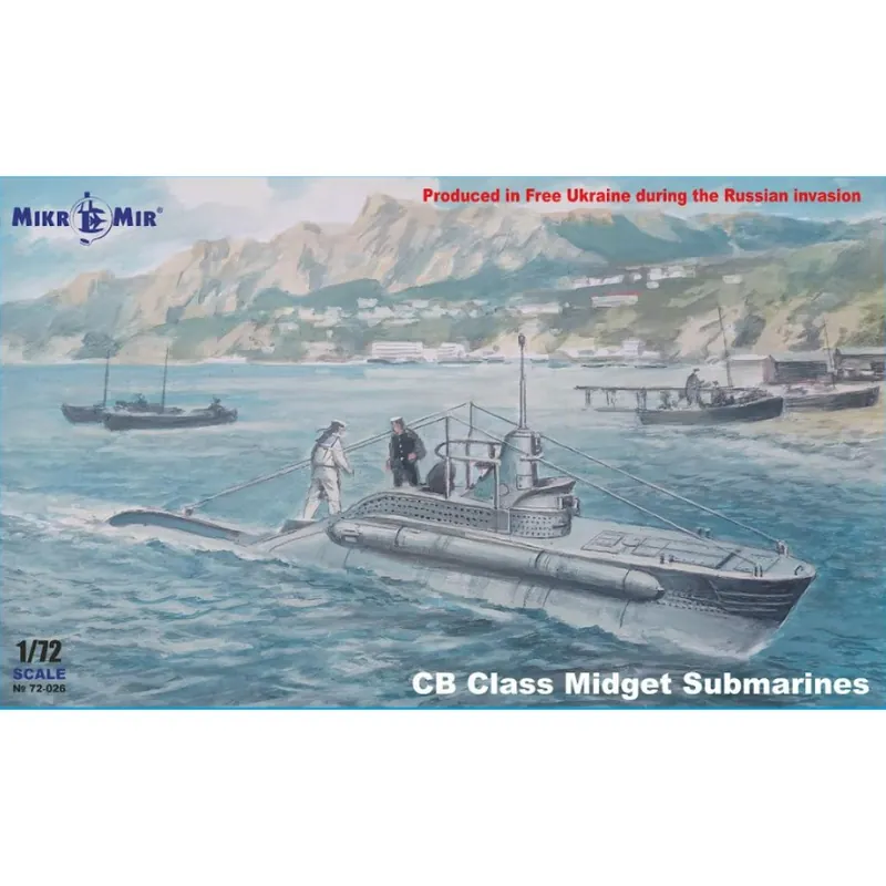 Nouvelle Collection Mikromir 72-026 Italian CB Class Midget Submarines WWII