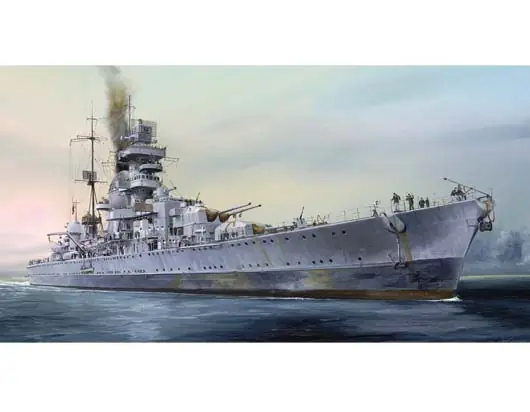Haute Qualité Trumpeter 05767 German cruiser Prinz Eugen (1945)