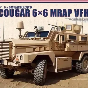 Meng Model SS005 U.S. Cougar 6x6 MRAP Vehicle Nouveauté