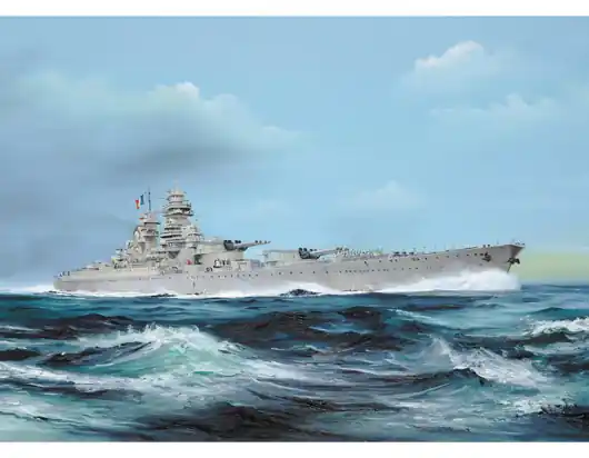 Super Prix Trumpeter 05751 French Navy Richelieu 1946