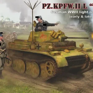 Armory Models Group 72203 Pz.Kpfw.II Ausf.L Luchs, German WWII Light Recon Tank Meilleur Choix