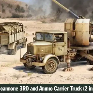 Dernière Chance IBG 72095 Italian WWII Autocannonce 3Ro & Ammo Carrier Truck (2in1)